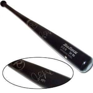 Julio Lugo Autographed Baseball Bat 