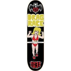 1031 Drag Race Skateboard Deck   8.16 