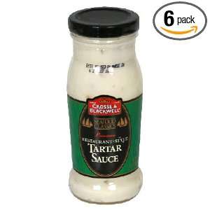 Crosse & Blackwell Sauce, Tarter, 7 Ounce (Pack of 6):  