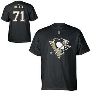  Pittsburgh Penguins Evgeni Malkin Name and Number T Shirt 