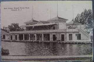 Boat House Branch Brook Park Newark NJ Postcard  