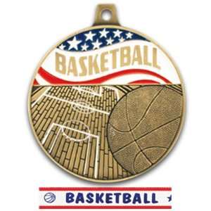 25 Americana Custom Basketball Medals GOLD MEDAL/AMERICANA Custom 
