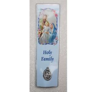 HOLY FAMILY BOOKMARK WITH MEDAL 