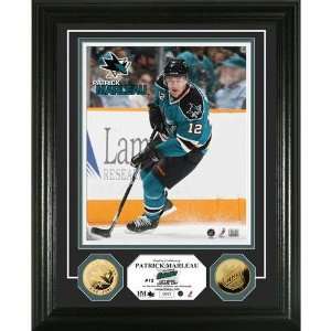  Patrick Marleau 24KT Gold Coin Photo Mint Sports 