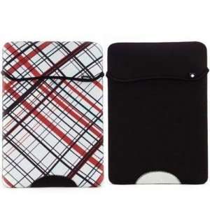  MacBookPro Sleeve Red Plaid/Bk Electronics