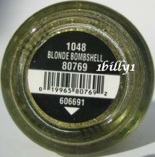   Glaze Nail Polish ~ Blonde Bombshell ~ Eye Candy 3 D Glitter  