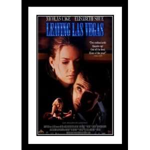  Leaving Las Vegas Framed and Double Matted 32x45 Movie 