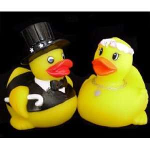  Bride and Groom Wedding Rubber Ducks: Everything Else
