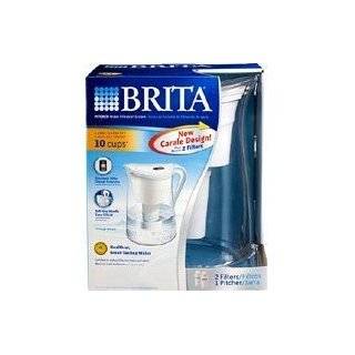 Brita Water Filtration System Kit: 1 Pitcher (Large Capacity) Plus 2 