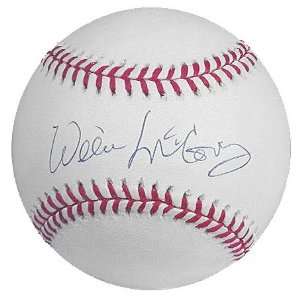 MLB Giants Willie McCovey # 44 Autographed Baseball 