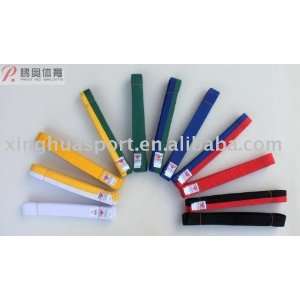 taekwondo belt single colour and double color