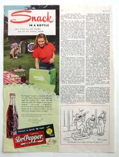 1947 Bendix Aviation Dr. Pepper Magazine Ad  