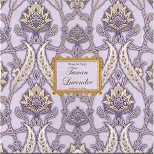   Artigianale Fiorentino Tuscan Lavender Brocade 4 X 4.40 Oz. From Italy