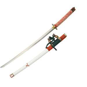 Jin Tachi Full Tang Katana Ivory White 