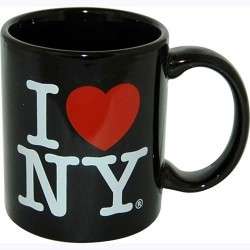 Love NY Black 11oz. Mug 807697129270  
