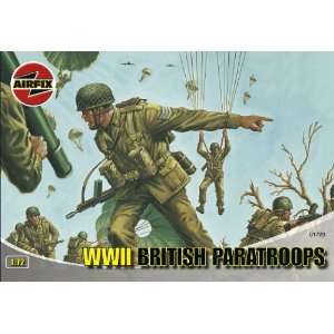  Airfix A01723 1:72 Scale WWII British Paratroops Figures 