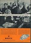 Rolex Watch Company Vintage 1956 Swiss Ad Geneva Switzerland Geneve 