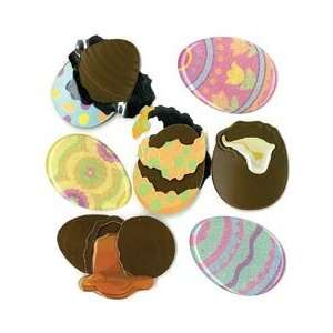   /Easter Stickers Chocolate Eggs; 3 Items/Order Arts, Crafts & Sewing