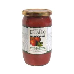 De Lallo Tomato Basil, 24.3 Ounce (Pack of 6):  Grocery 