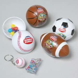  Dubble Bubble Gum in Sports Ball Case Pack 72   273106 