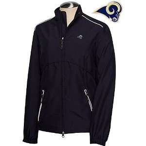 Cutter & Buck St. Louis Rams Womens Full Zip Windtec Jacket Extra 