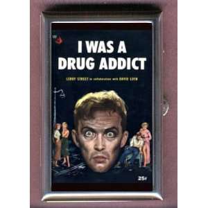  I WAS A DRUG ADDICT PULP Coin, Mint or Pill Box Made in 