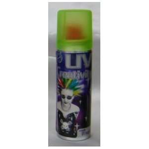  1 Bottle of Green glow in the Dark Hairspray Toys & Games