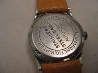 1943 INVICTA MILITARY DIALED QUADMATIC BUMPER AUTOMATIC + PIG LEATHER 