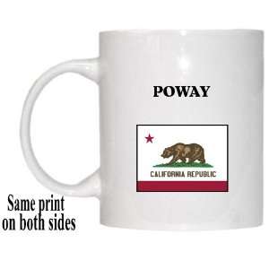    US State Flag   POWAY, California (CA) Mug: Everything Else