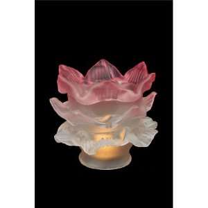  Meyda Tiffany 15666, Pink/White Tier Glass: Home & Kitchen