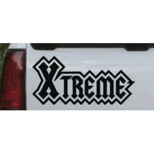  Black 22in X 10.5in    Xtreme Car Window Wall Laptop Decal 