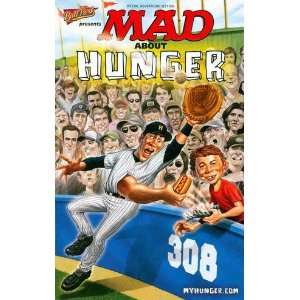   Mad About Hunger Baseball Alfred E. Neuman Great Original Print Ad