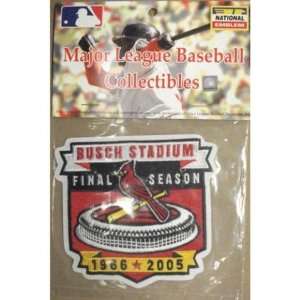 MLB Logo Patch   Cardinals Busch Stadium 2006 Inaugural  