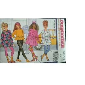   & EASY BUSYBODIES BY BUTTERICK PATTERN 5817 Arts, Crafts & Sewing
