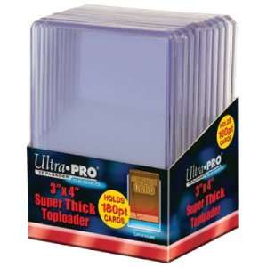 Ultra Pro 3 X 4 Super Thick Topload Card Holder (100 Count):  