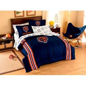   : Chicago Bears Embroidered Full/Twin Comforter Sets: Home & Kitchen