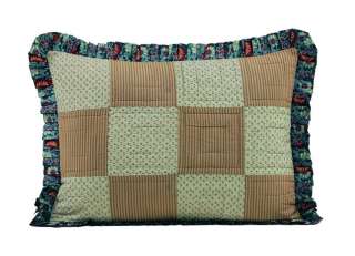 INDIGO PATCH BLUE COUNTRY 8PC QUILT BED IN A BAG SET  