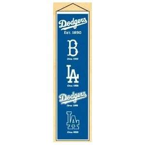  Los Angeles Dodgers 8x32 Heritage Banner Sports 