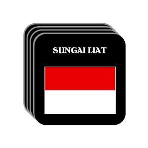  Indonesia   SUNGAI LIAT Set of 4 Mini Mousepad Coasters 