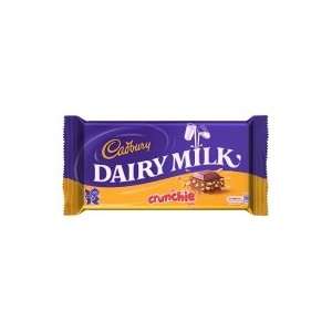 Cadbury Dairy Milk Crunchie 230g From England:  Grocery 