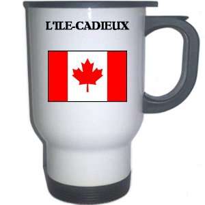  Canada   LILE CADIEUX White Stainless Steel Mug 