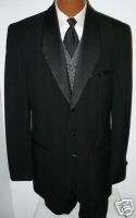 Black Mariner 3 Btn Tuxedo Jacket Prom Wedding 46XL  