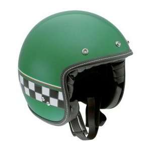  AGV RP60 Cafe Racer Multi Green Open Face Helmet (S 