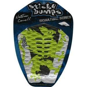 Sticky Bumps Nathan Carroll Traction Pad   Green/Charcoal 