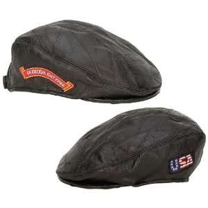 100 Of Best Quality Leather Hat With 2 Patches By Diamond Plate&trade 