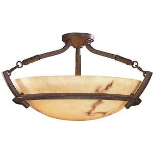  Calavera Nutmeg Semi Flush Ceiling Light