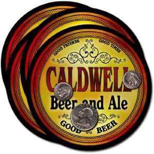  Caldwell, TX Beer & Ale Coasters   4pk 