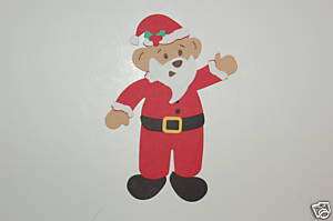 Stampin Up Build A Bear Christmas Santa Die Cut/Cuts  