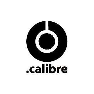  Calibre Logo Sticker Decal   White 