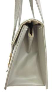 CREATION BY INTERNATIONAL Light Gray Structured Handbag  